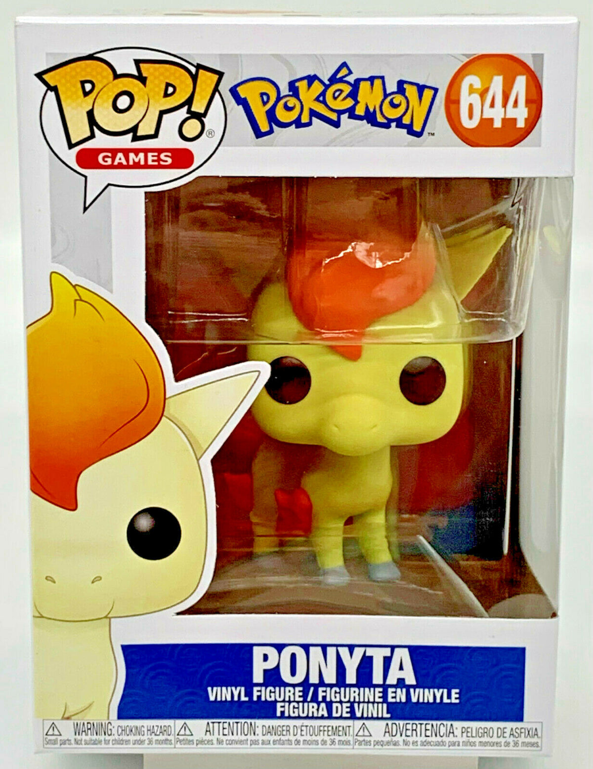Ponyta Pop #644 Pokemon Funko Pop Games 2020 Pokemon