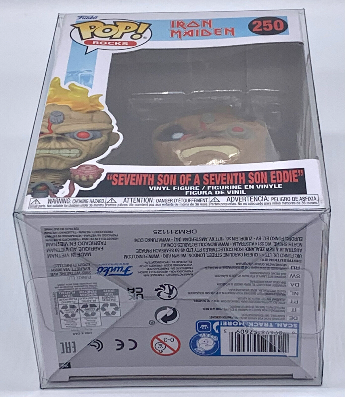Seventh Son of a Seventh Son Eddie Pop #250 Iron Maiden Funko Pop Rocks 2021
