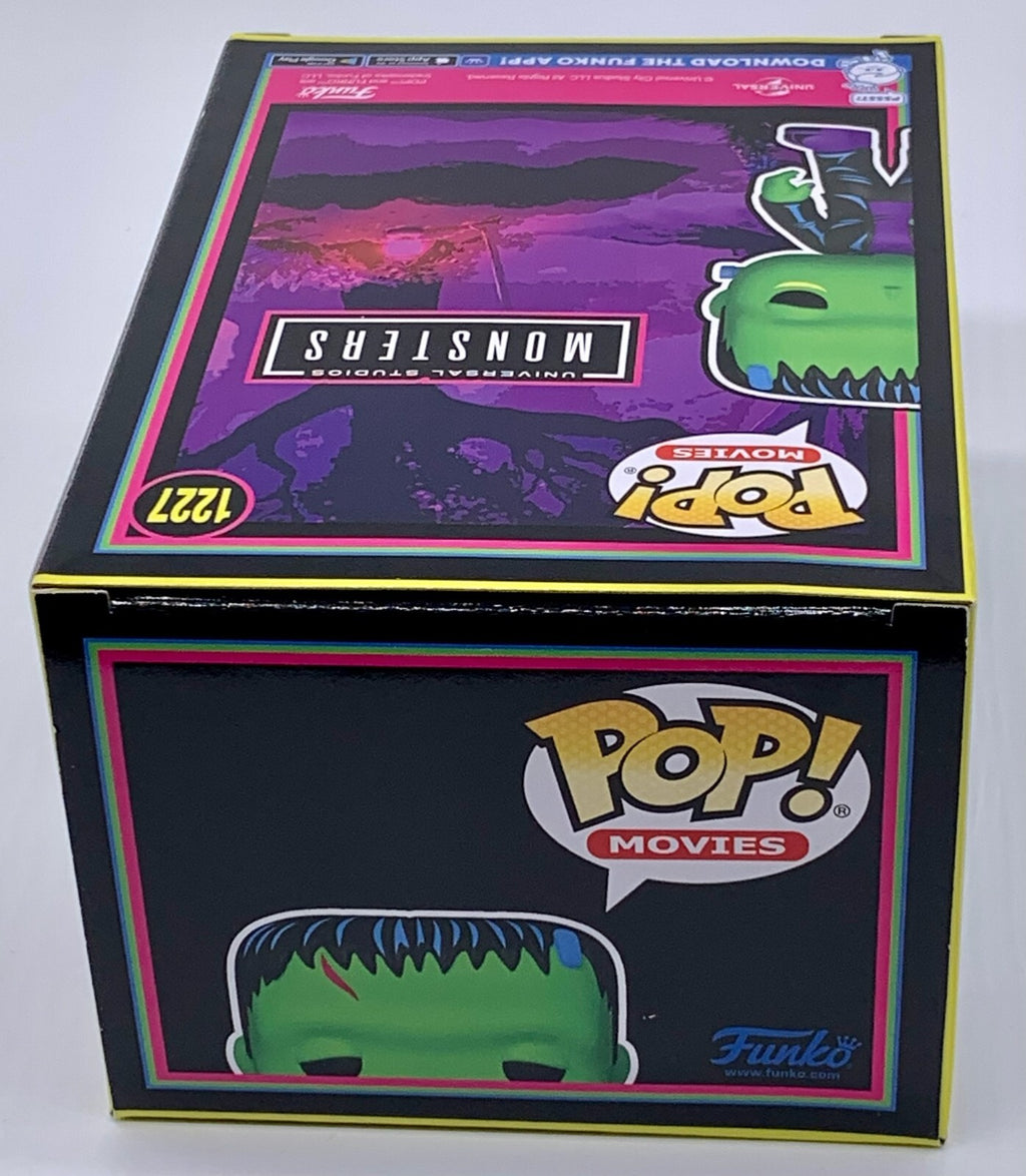 Frankenstein Pop #1227 Black Light Universal Studios Monsters Funko Pop Walgreen