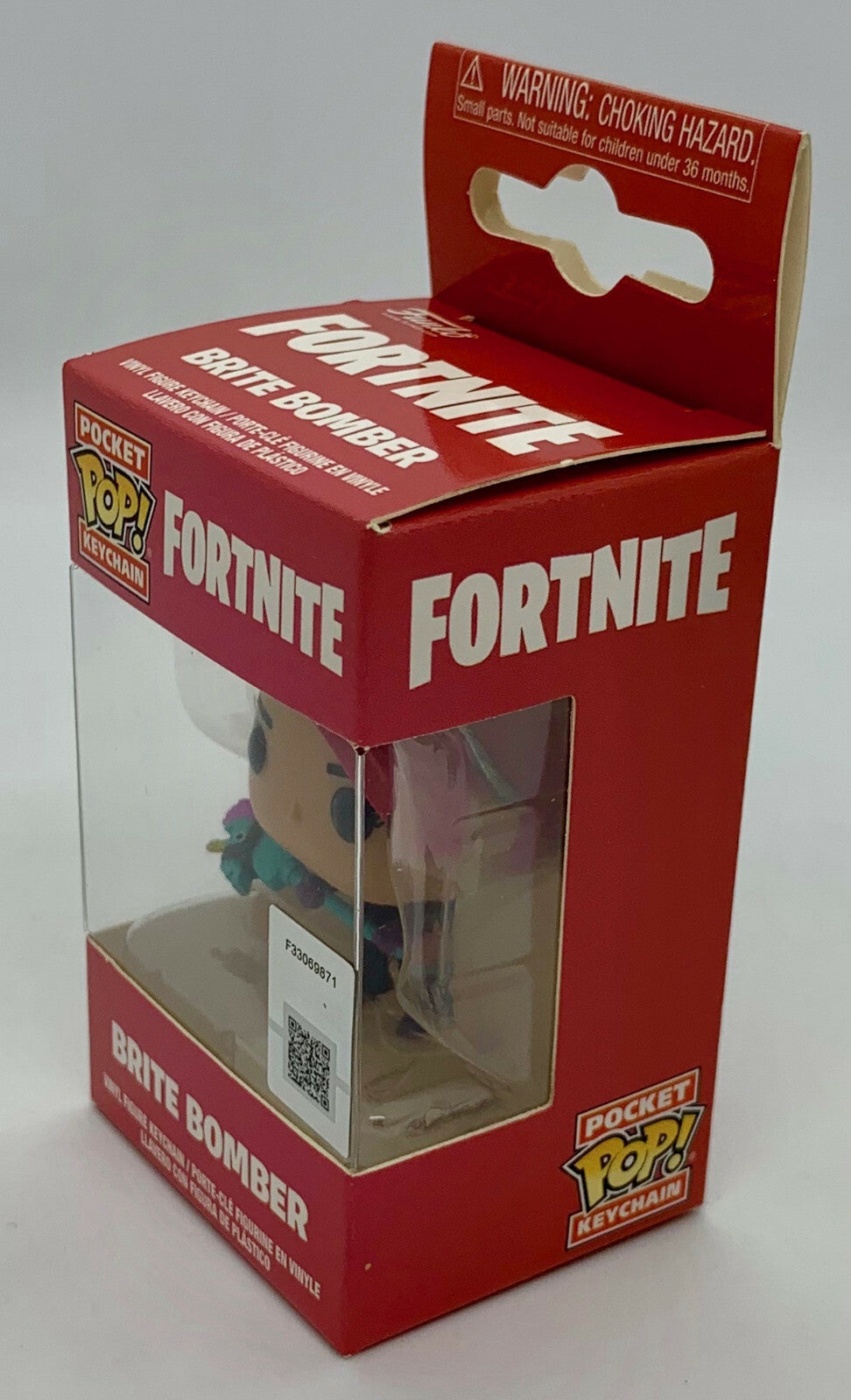 Fortnite Brite Bomber Funko Pocket Pop Keychain 2018