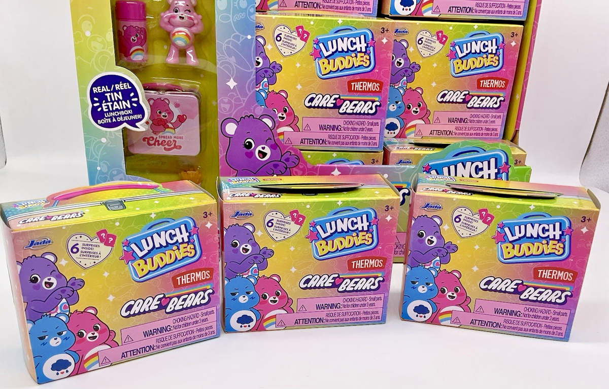 Lunch Buddies Care Bears Blind Box 2026 Includes 6 Surprises, READ Chance Chase
