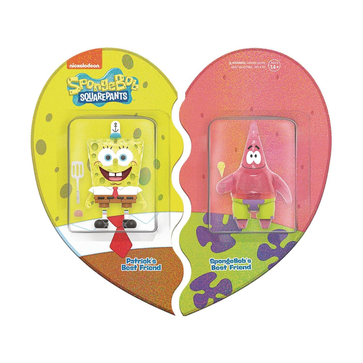 Spongebob Squarepants BFF Set Figures Nickolodeon Spongebob and Patrick