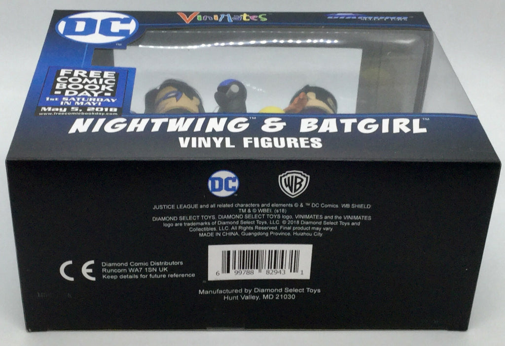 DC Nightwing and Batgirl Vinimate 2 pack 2018 Diamond Select Toys LLC