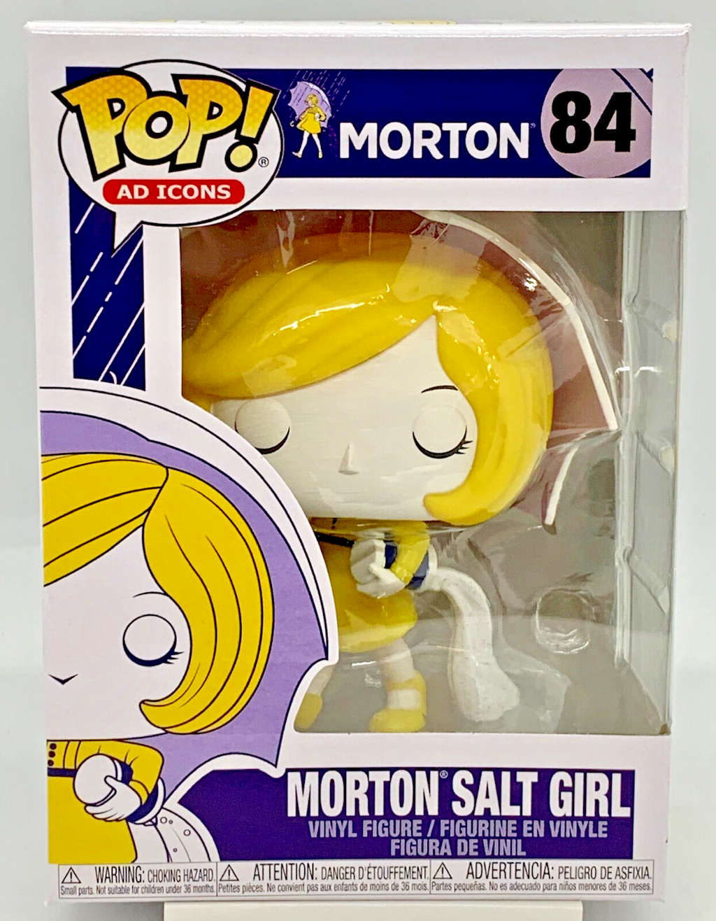 Morton Salt Girl Pop #84 Morton Funko Pop Ad Icons 2020 Vaulted