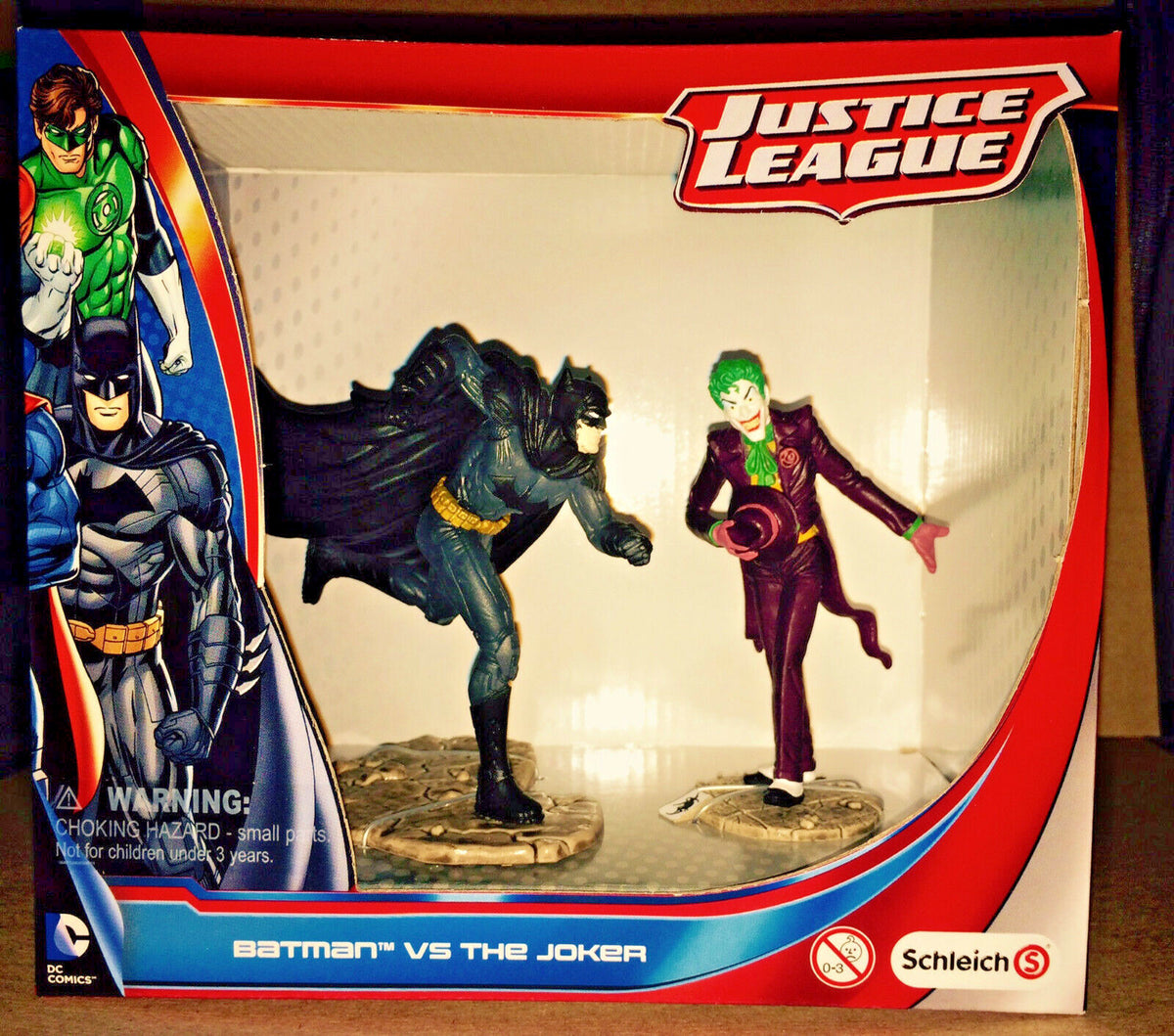 Batman vs The Joker Scenery Pack by Schleich Limited Edition 2 Piece Figure Set