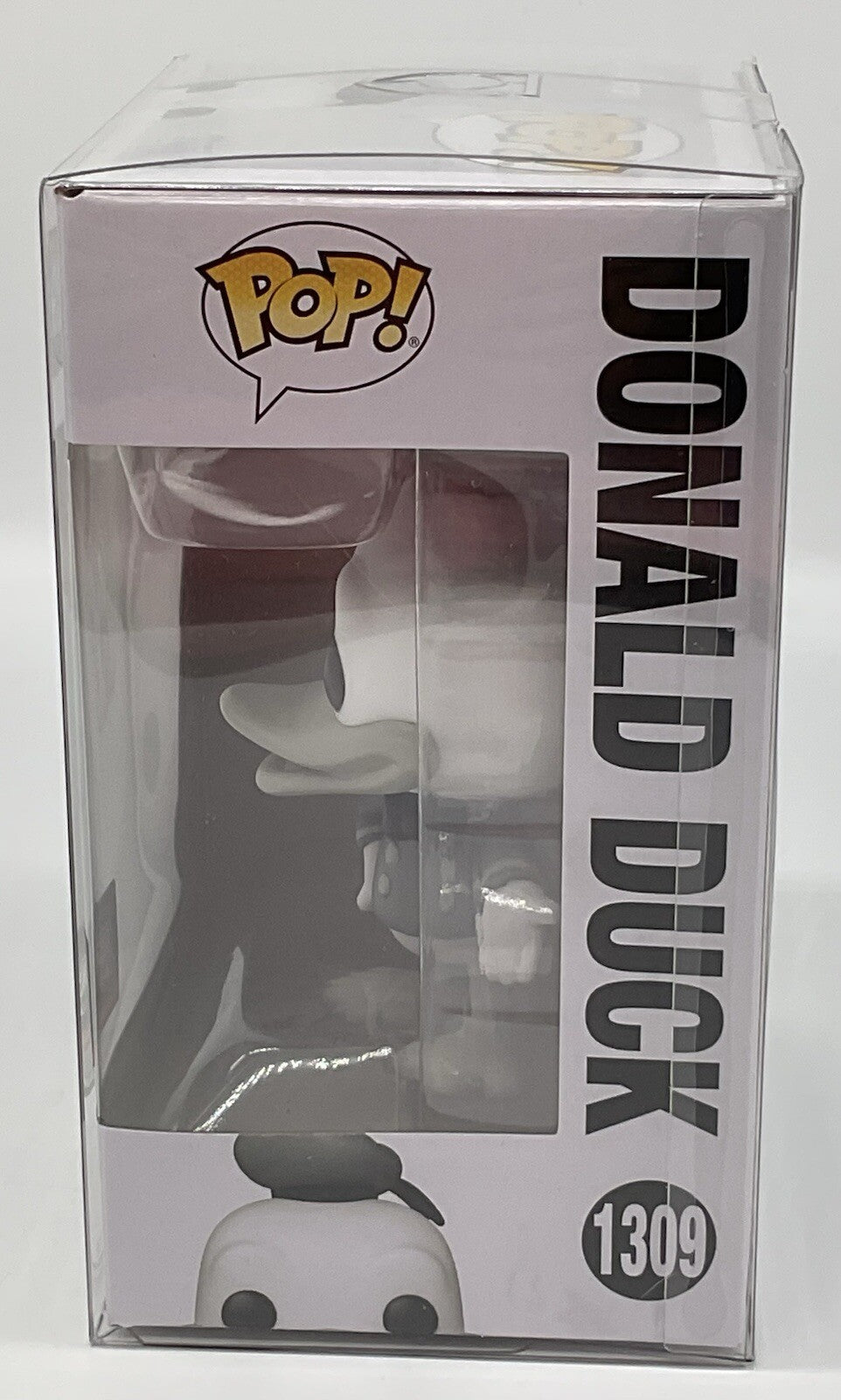 Donald Duck Pop #1309 Disney 100 Funko Target Con 2023 Vaulted in Protector