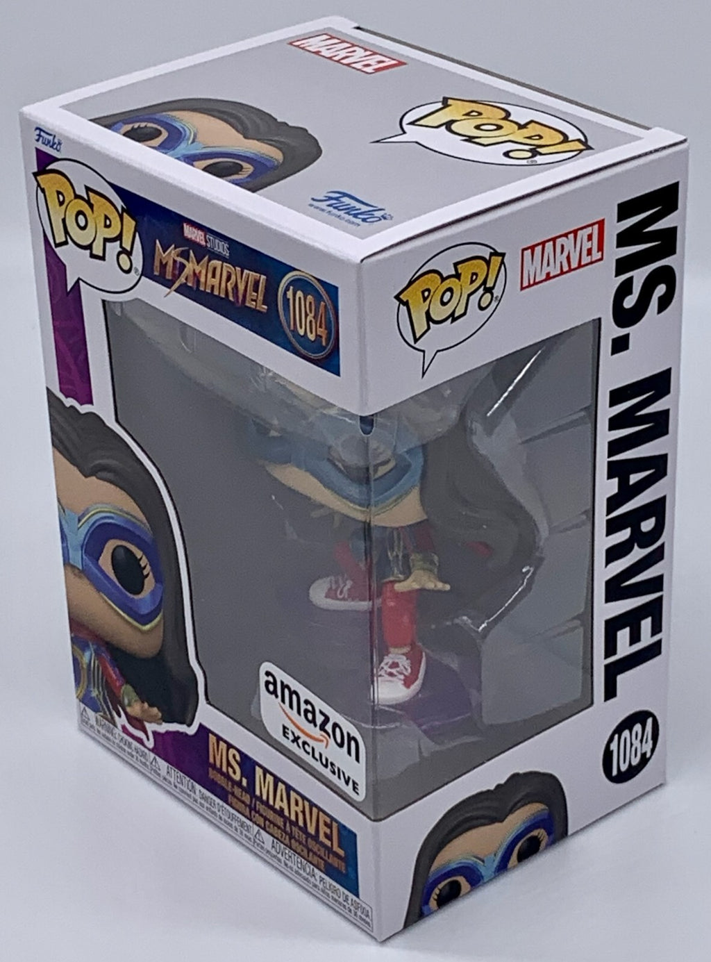 Ms. Marvel Pop #1084 Marvel Ms. Marvel Amazon Exclusive Funko 2022