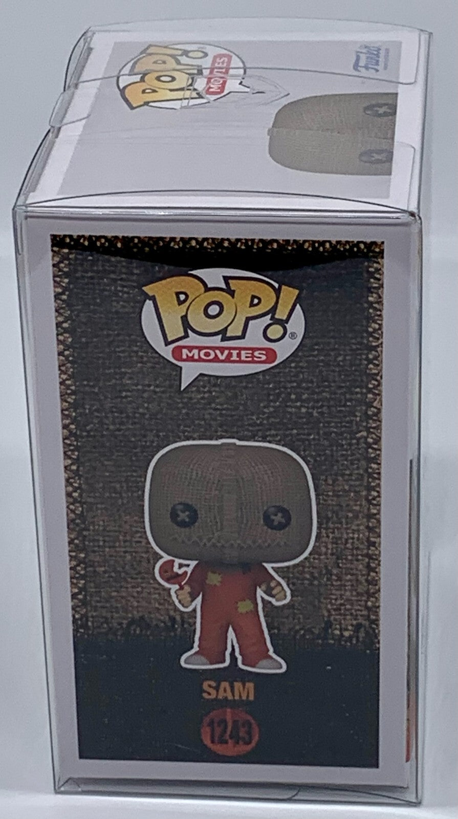 Sam Pop #1243 Trick ‘r Treat Funko Pop Exclusive 2022 in Pop Protector