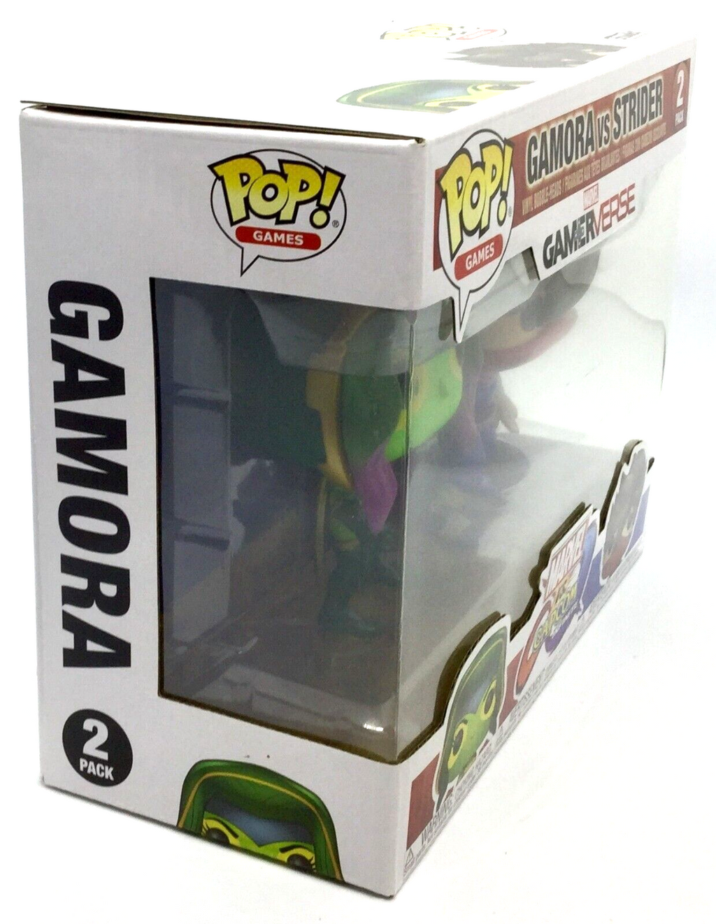 Gamora vs Strider 2 Pack Funko Pop Marvel Gamerverse Marvel vs. Capcom 2017