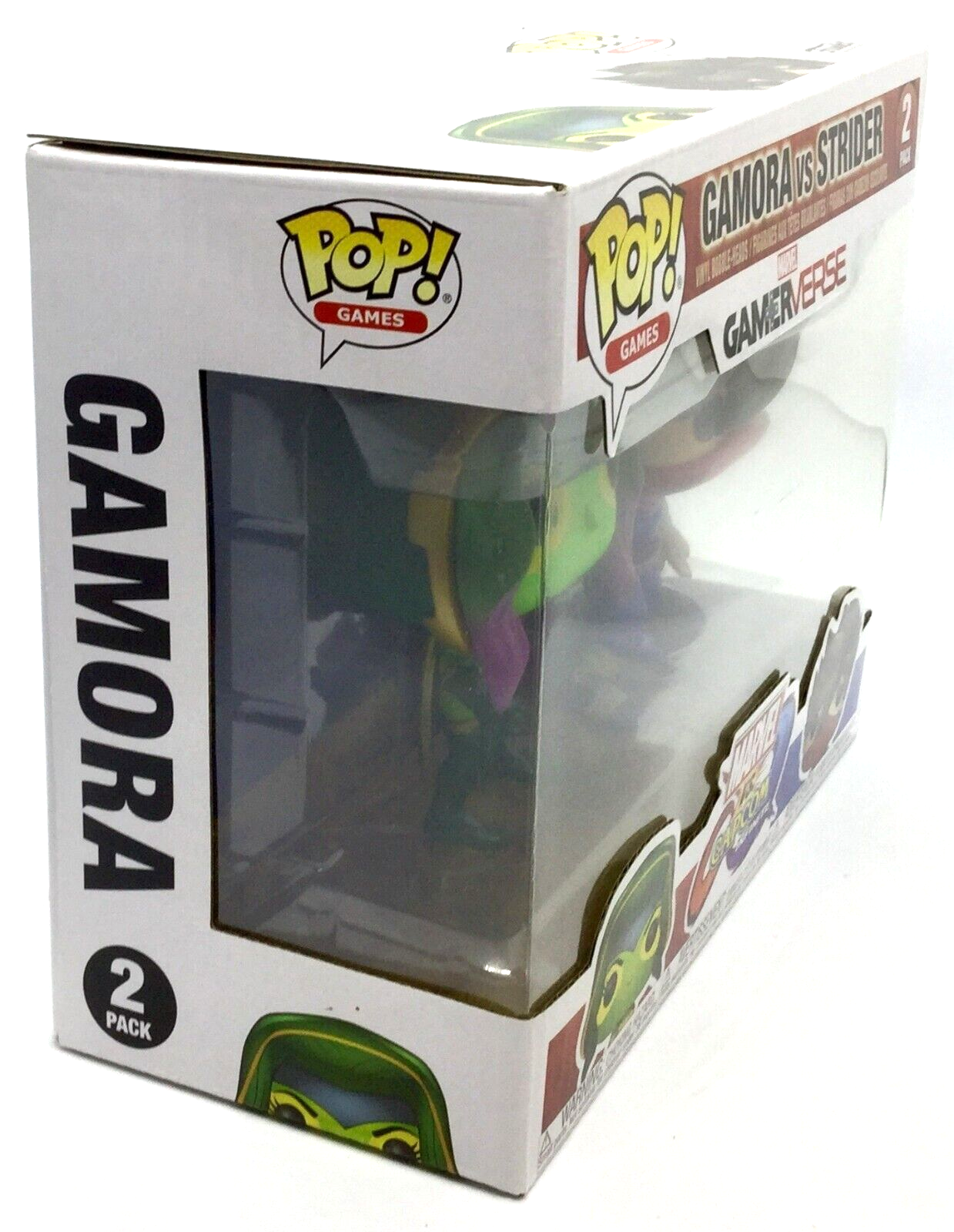 Gamora vs Strider 2 Pack Funko Pop Marvel Gamerverse Marvel vs. Capcom 2017