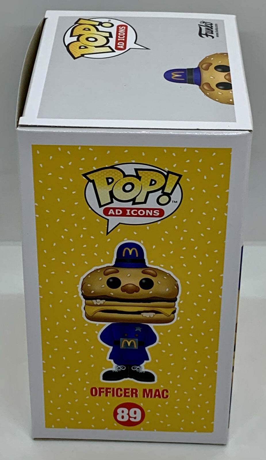 Officer Mac Pop #89 McDonald's Funko Pop Ad Icons 2020