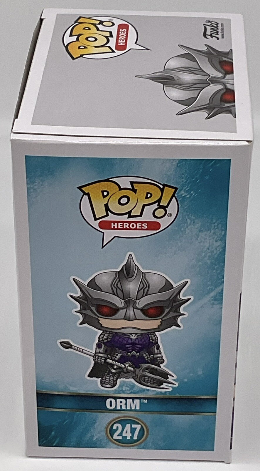 Orm Pop #247 Aquaman Funko Pop Heroes 2018 Vaulted DC Comics