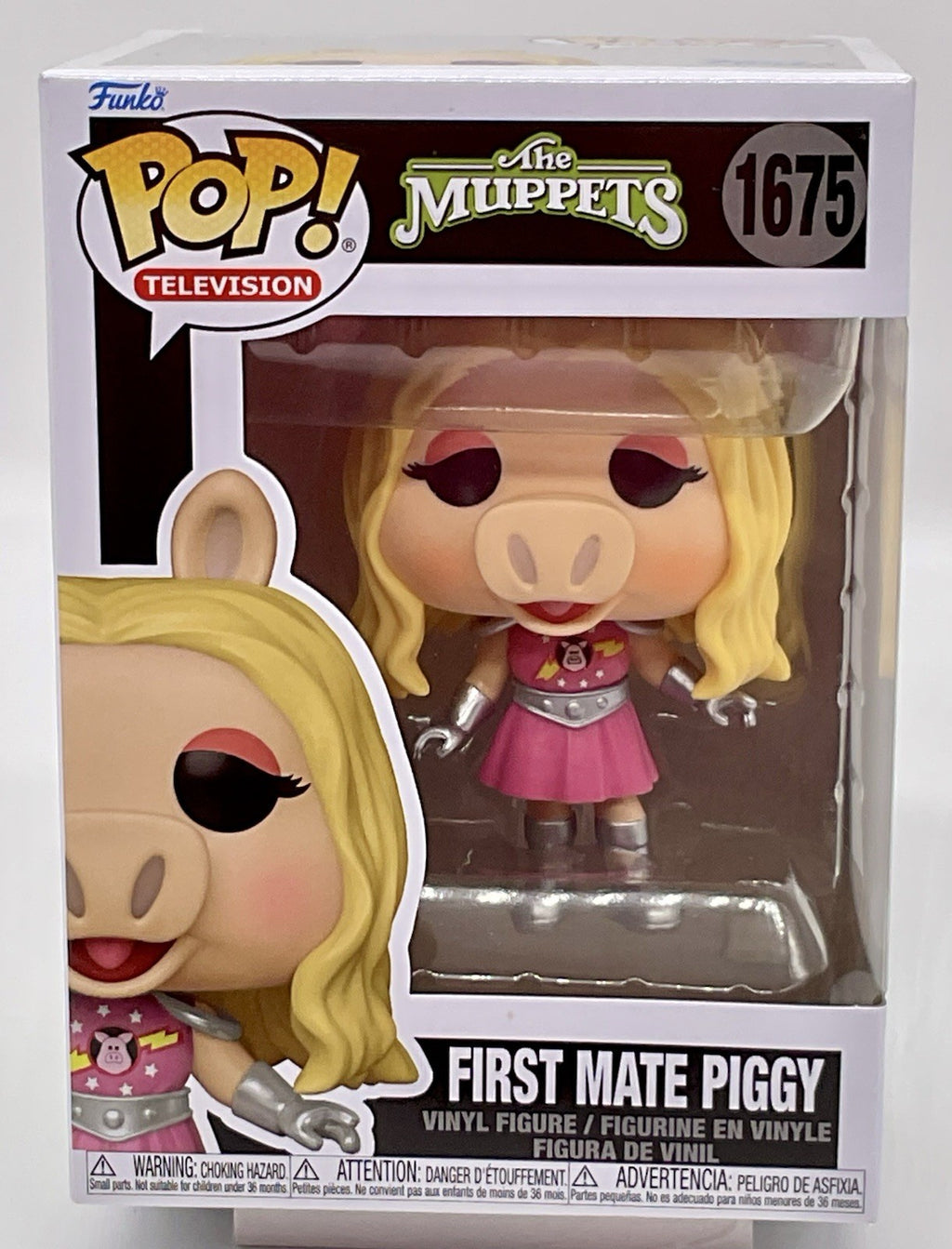 The Muppets First Mate Piggy Pop #1675 Funko Pop 2025 Miss Piggy