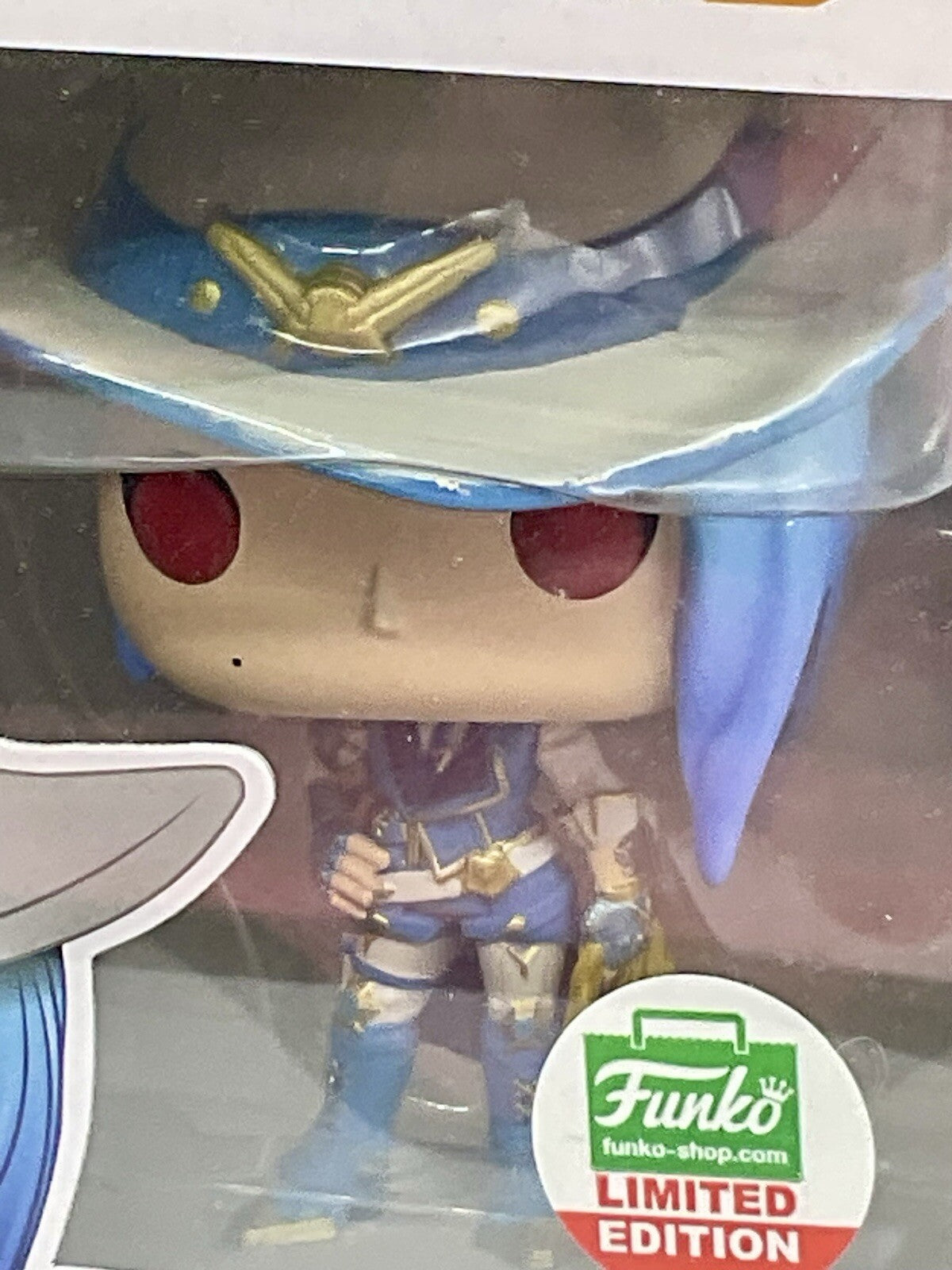 Ashe Pop #441 Overwatch Funko Exclusive 2019 Vaulted Comes in Pop Protector