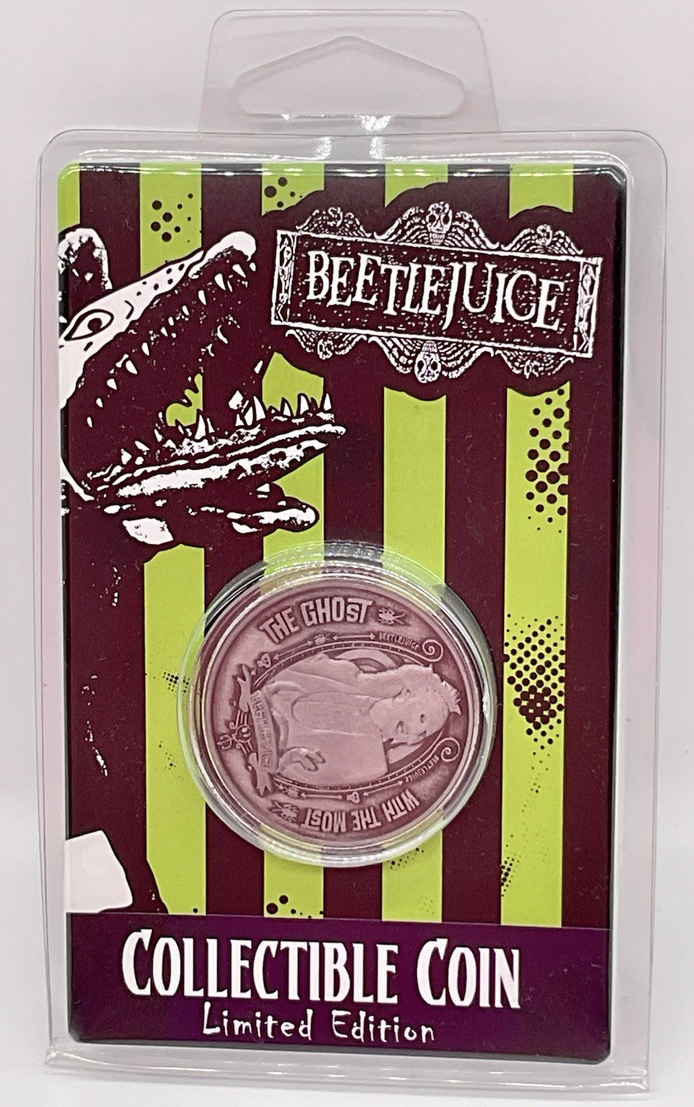 Beetlejuice Collectible Coin Limited Edition Individually Numbered