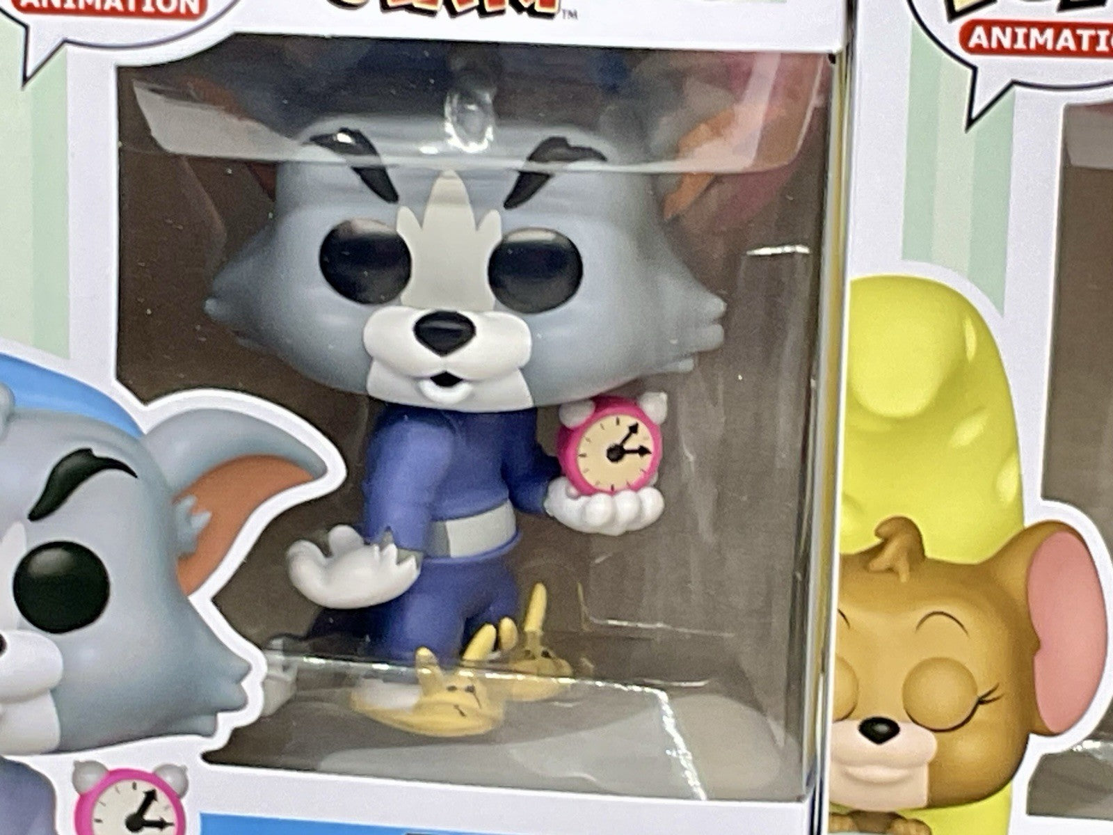 Tom & Jerry Funko Pop 2 Piece Set Tom Pop #2006 Jerry Pop #2007 Bedtime 2025