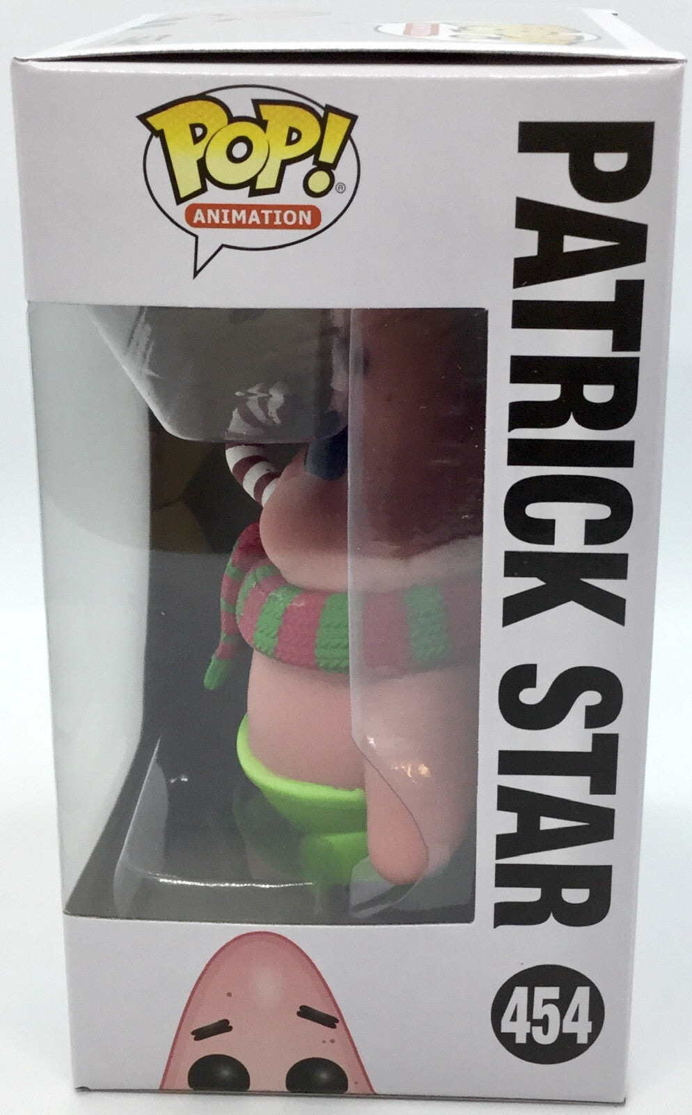 Patrick Star Pop #454 with Candy Cane Holiday Funko Pop 2018
