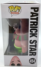 Patrick Star Pop #454 with Candy Cane Holiday Funko Pop 2018