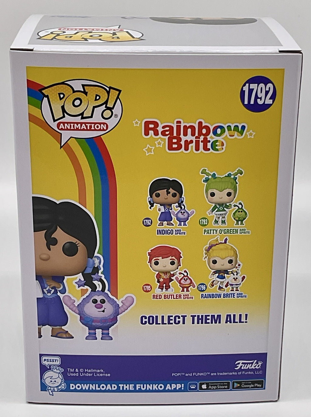 Indigo And Sprite Pop #1792 Rainbow Brite Funko Pop Animation 2024