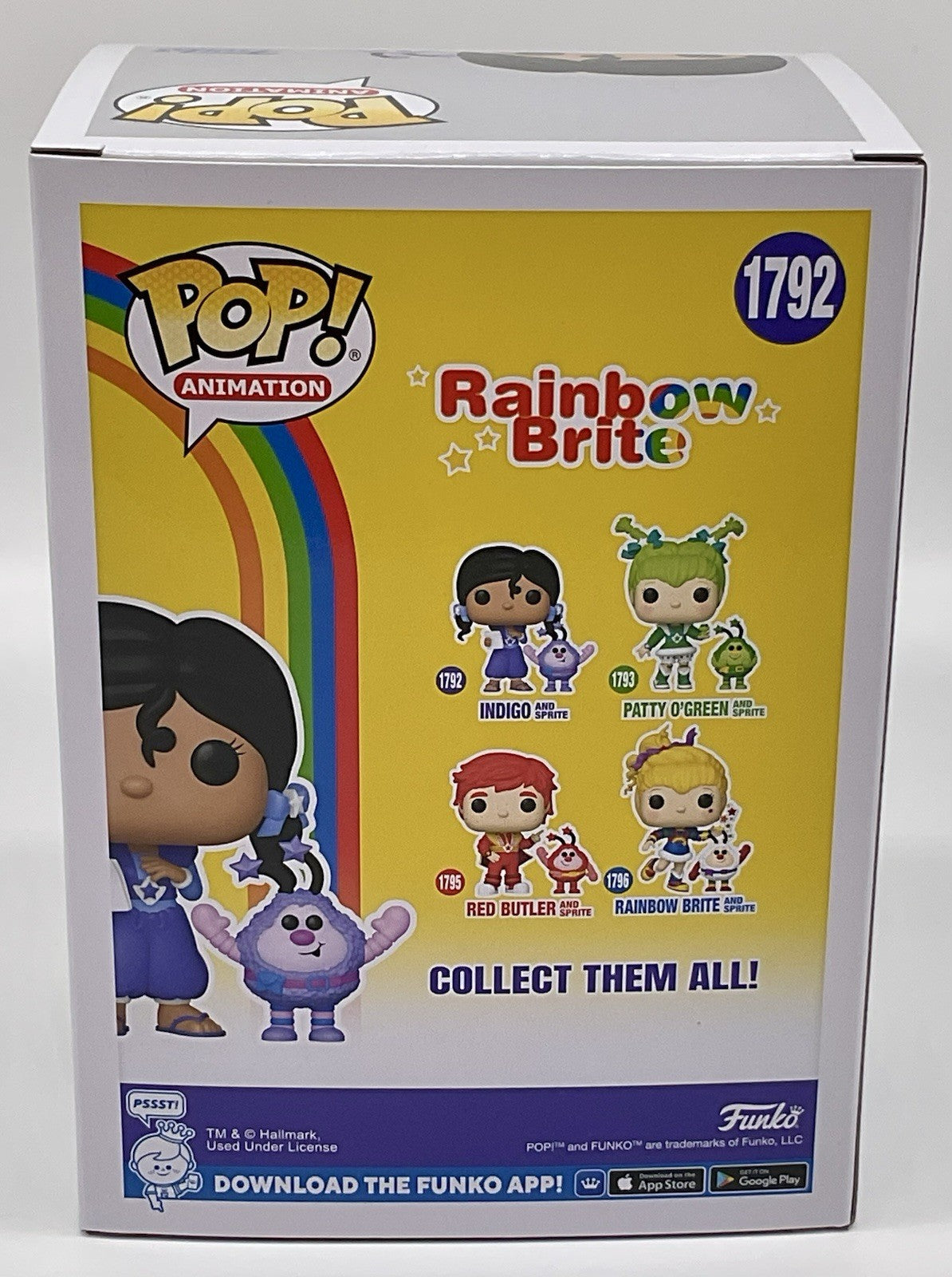 Indigo And Sprite Pop #1792 Rainbow Brite Funko Pop Animation 2024