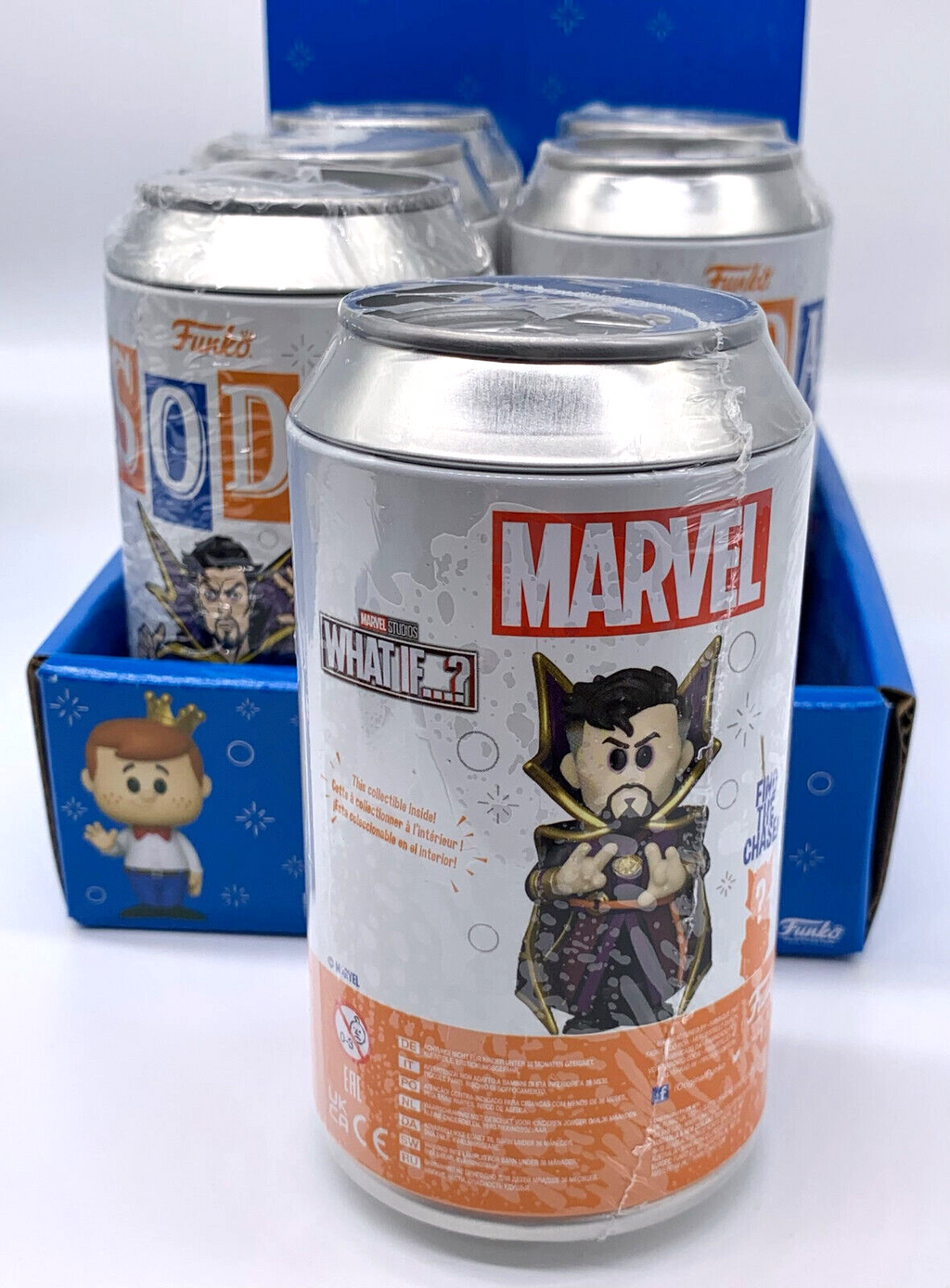 Marvel's What If Strange Supreme Funko Vinyl Soda Figure 2022 Chance of Chase 