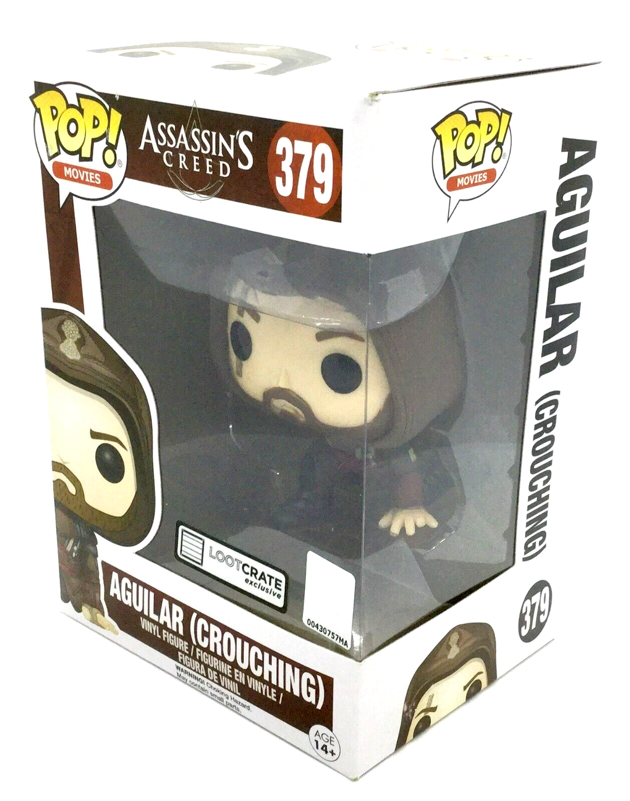 Aguilar Crouching Pop #379 Assassins Creed Funko 2016 Vaulted Loot Crate Excl