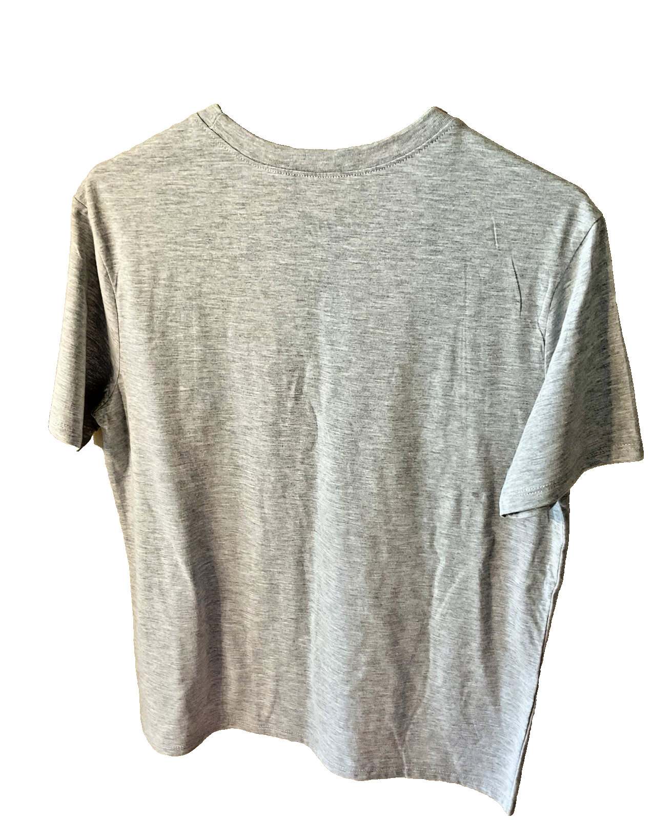 Barbie T-Shirt Unisex Adult Light Gray with Pink Ombre Letters "Barbie"