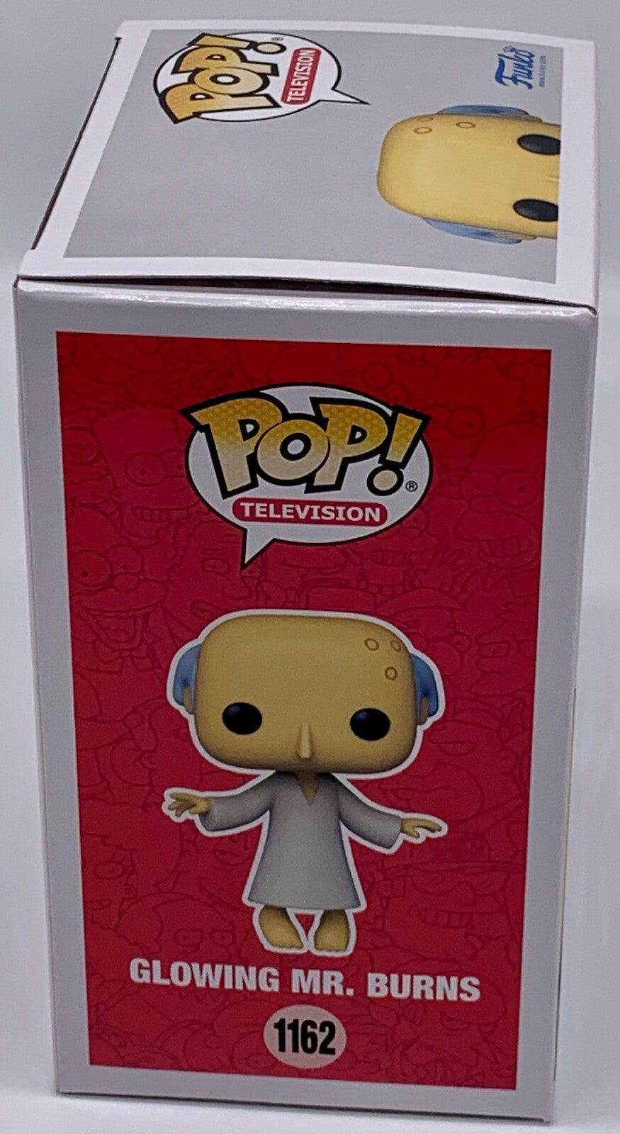 Glowing Mr. Burns Pop #1162 Glows The Simpsons Funko Pop Television PX Exclusive