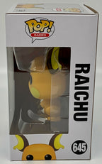Pokemon Raichu Pop #645 Pokemon Funko Pop Games 2020 Pokemon