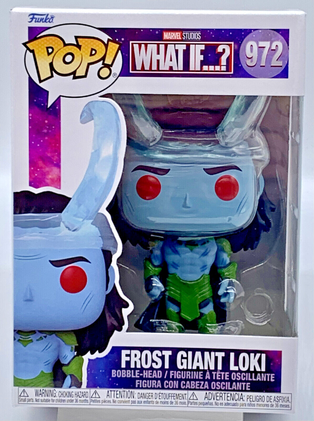 Frost Giant Loki Pop #972 Marvel Studios What If ? Funko Pop 2021