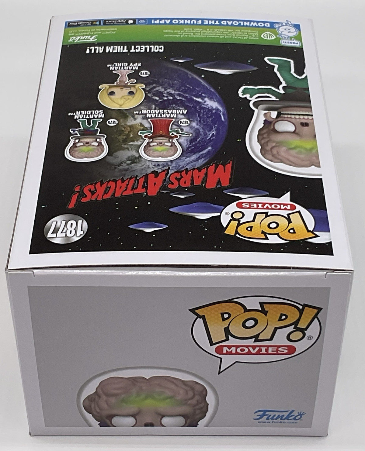 Martian Soldier Pop #1877 Mars Attacks Funko Pop Specialty Series Exclusive 2024