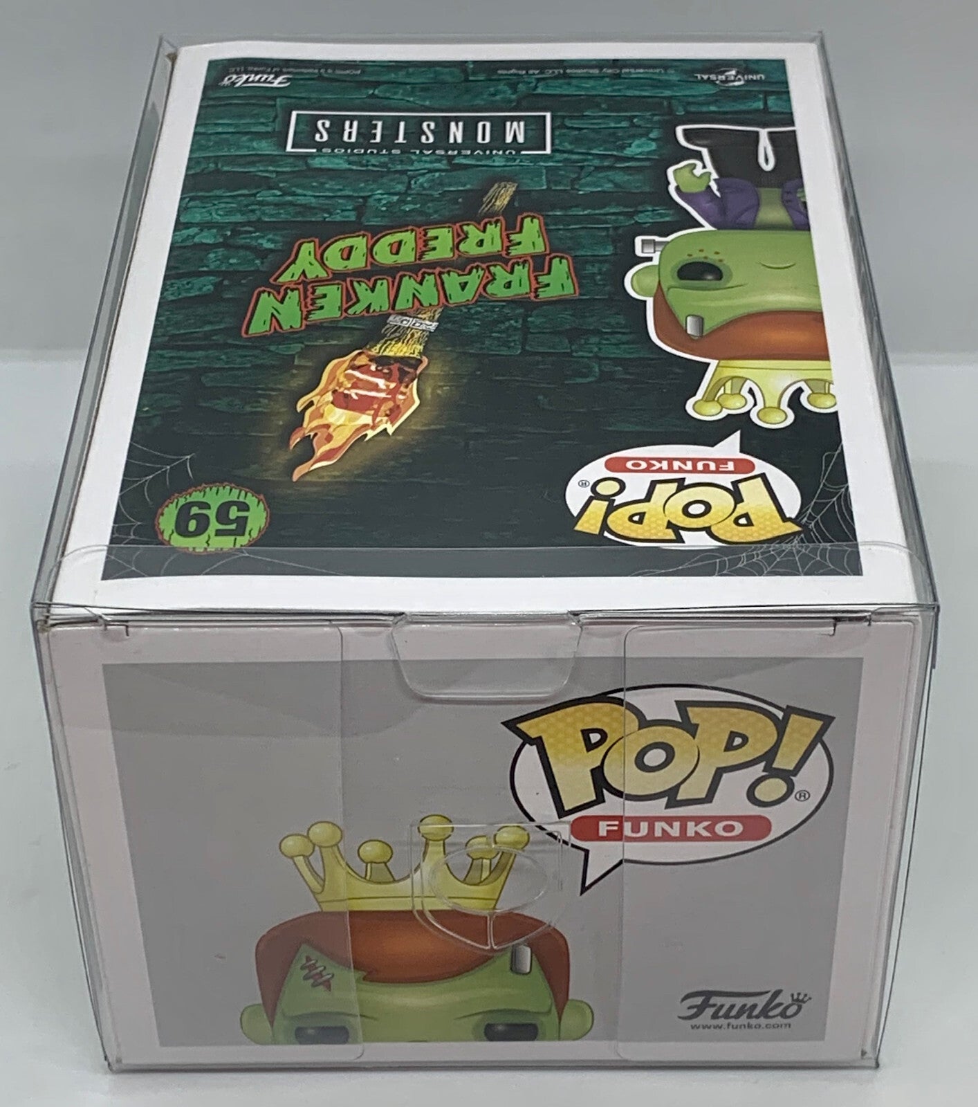 Franken Freddy Pop #59 Funko 2020 Exclusive Limited Ed Vaulted in Pop Protector