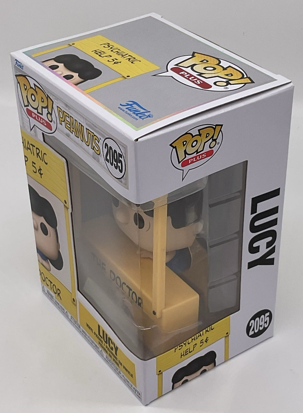 Peanuts Lucy "Doctor is In" Pop #2095 Funko Pop Plus 2025 Peanuts Comics
