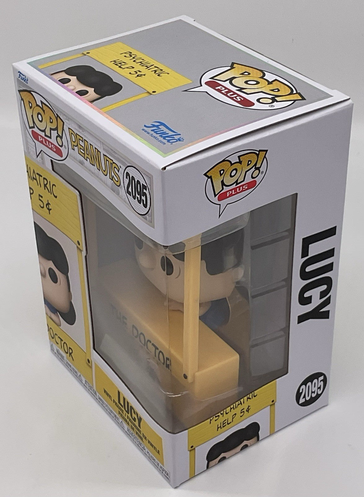 Peanuts Lucy "Doctor is In" Pop #2095 Funko Pop Plus 2025 Peanuts Comics