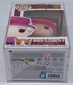 Queen Elizabeth II Pop #01 with Corgi Funko The Royal Family 2022 in Protector