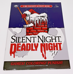 Silent Night Deadly Night Adult Activity Book by Fright Rags Books Soft Cover 