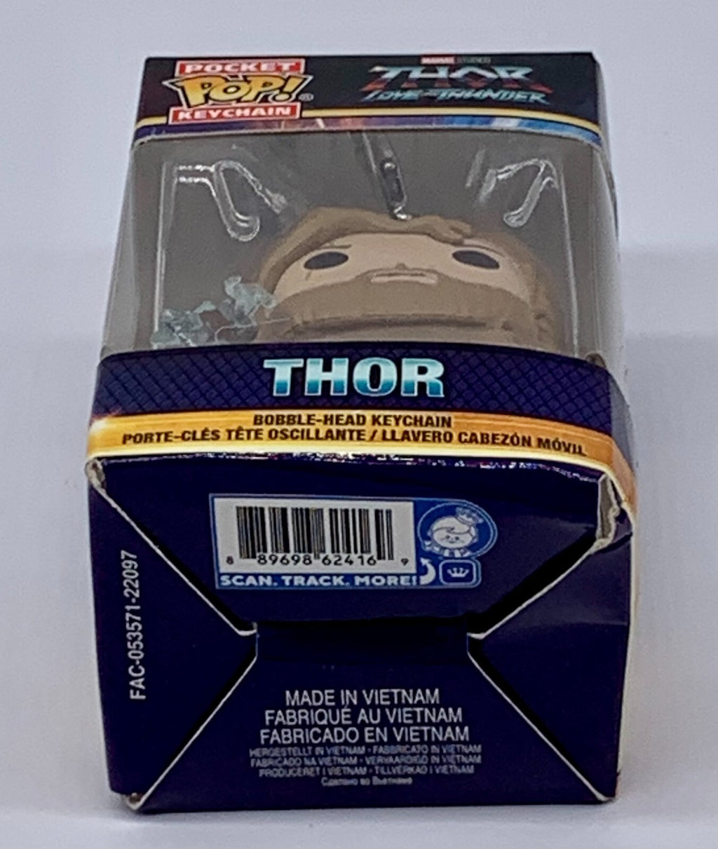 Thor Pocket Pop Keychain Marvel Studios Funko 2022 Thor Love and Thunder