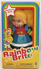 Rainbow Brite 12 Inch Fashion Doll with Treaded Hair and Sticker Sheet 40 years