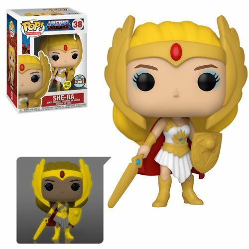 She-Ra Pop #38 MOTU Specialty Series Glow in the Dark Funko Pop Retro Toys