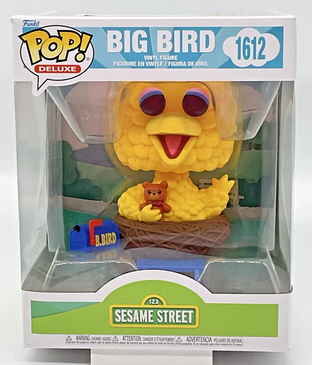 Big Bird in Nest Pop #1612 Sesame Street Funko Pop Deluxe 2024 Big Bird