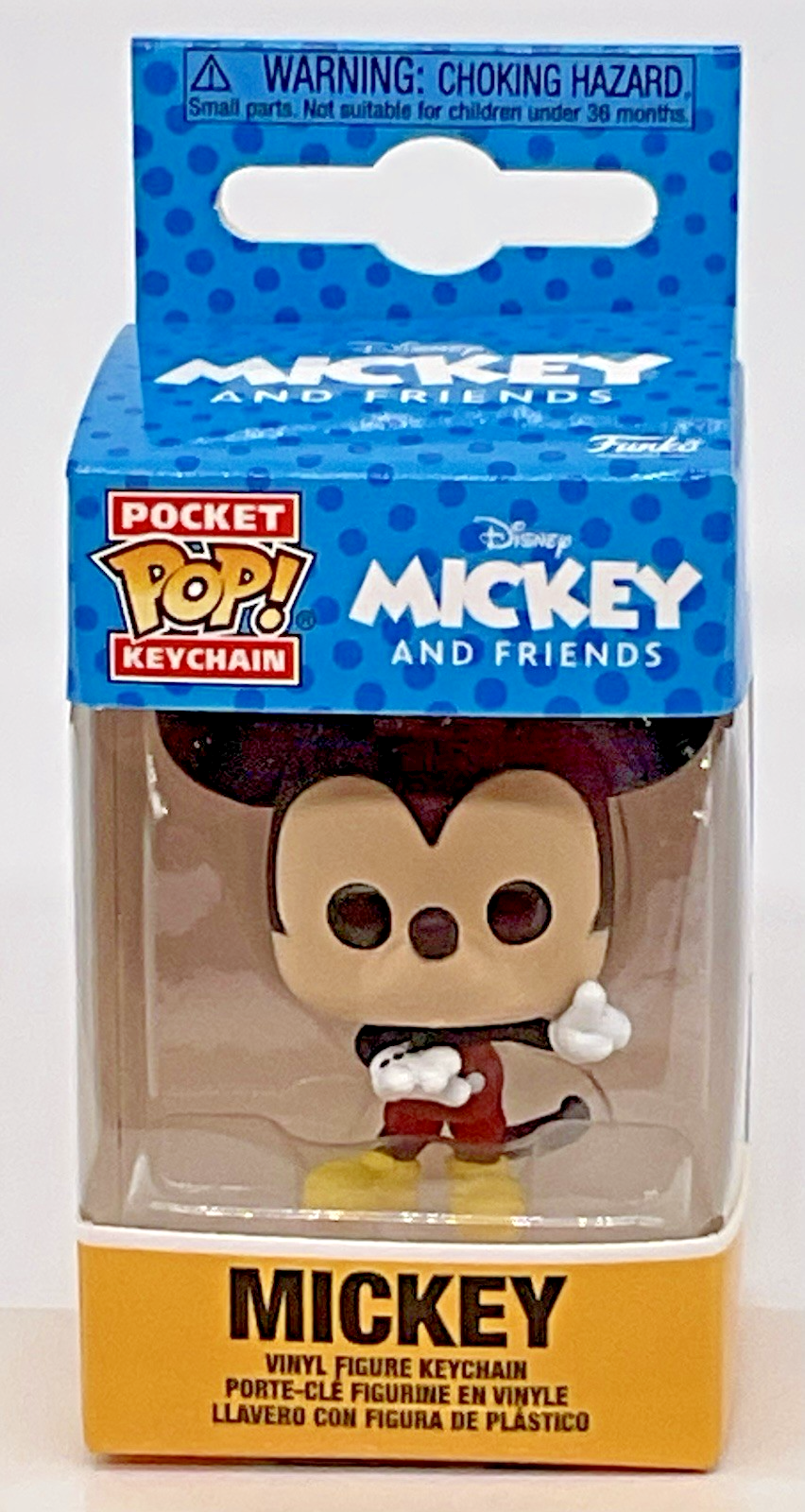 Mickey Mouse Funko Pocket Pop Keychain Disney's Mickey and Friends 2023